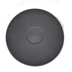 stove plate 145mm 1000w black trim (1). PLATE 145MM 1000W BLACK TRIM